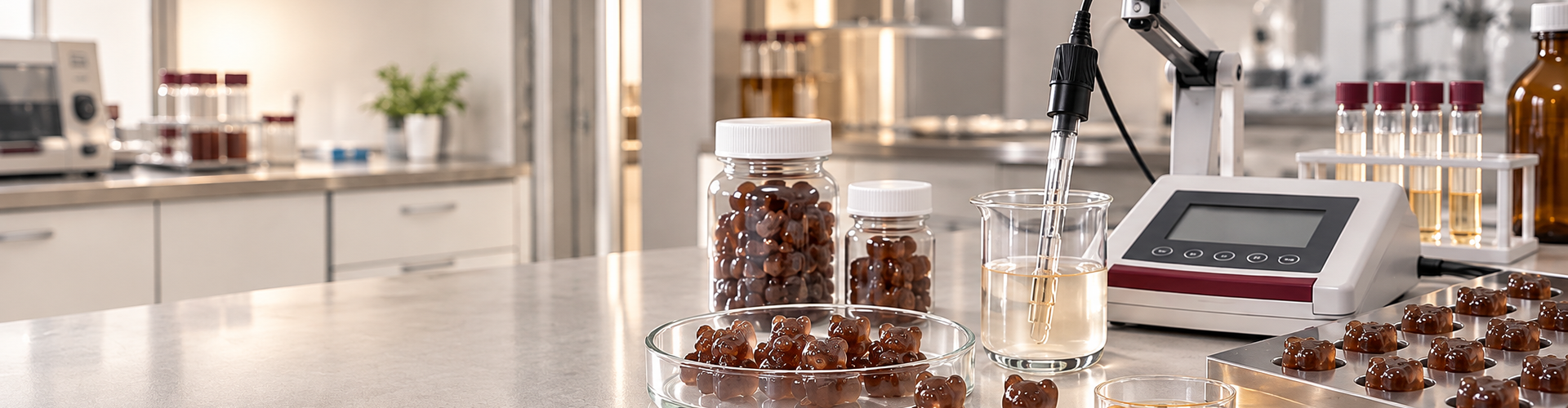 What pH Does to Functional Gummies: Taste, Pectin Set and Active Stability