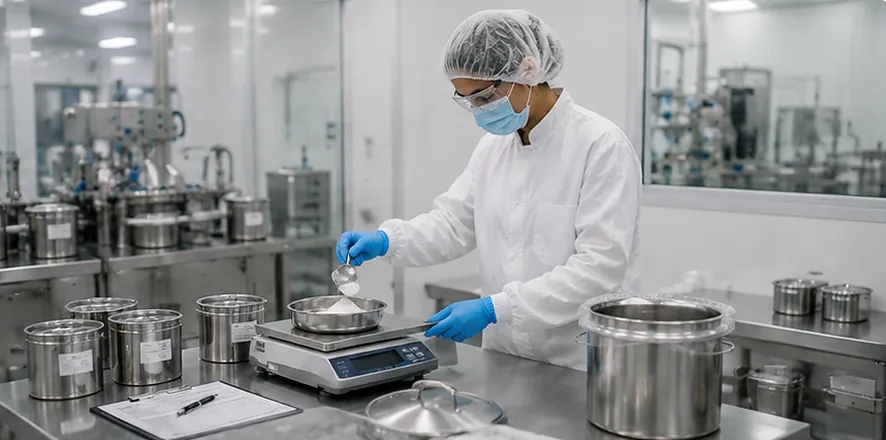 Weighing & Batch Preparation