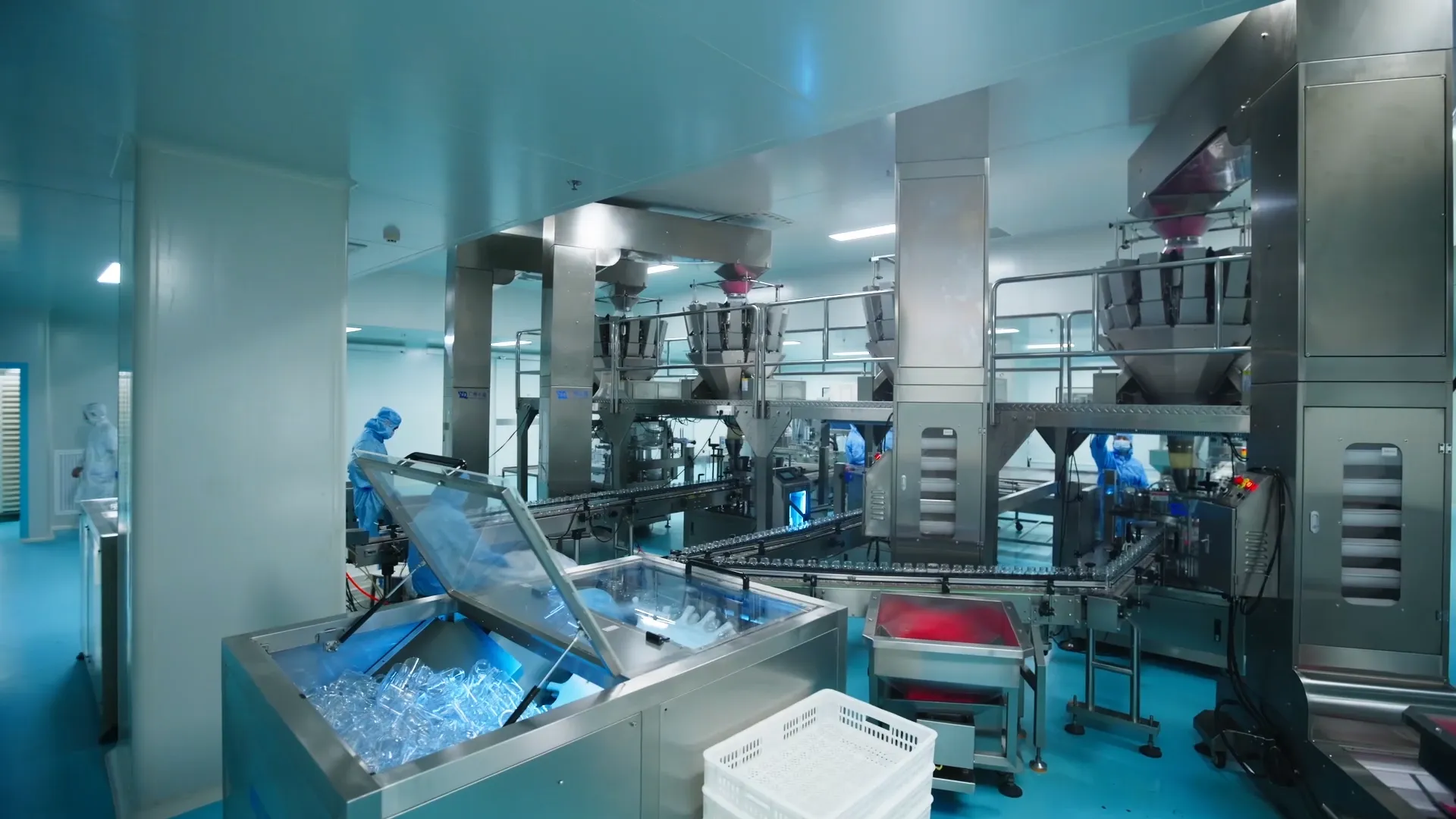 Cleanroom supplement manufacturing facility