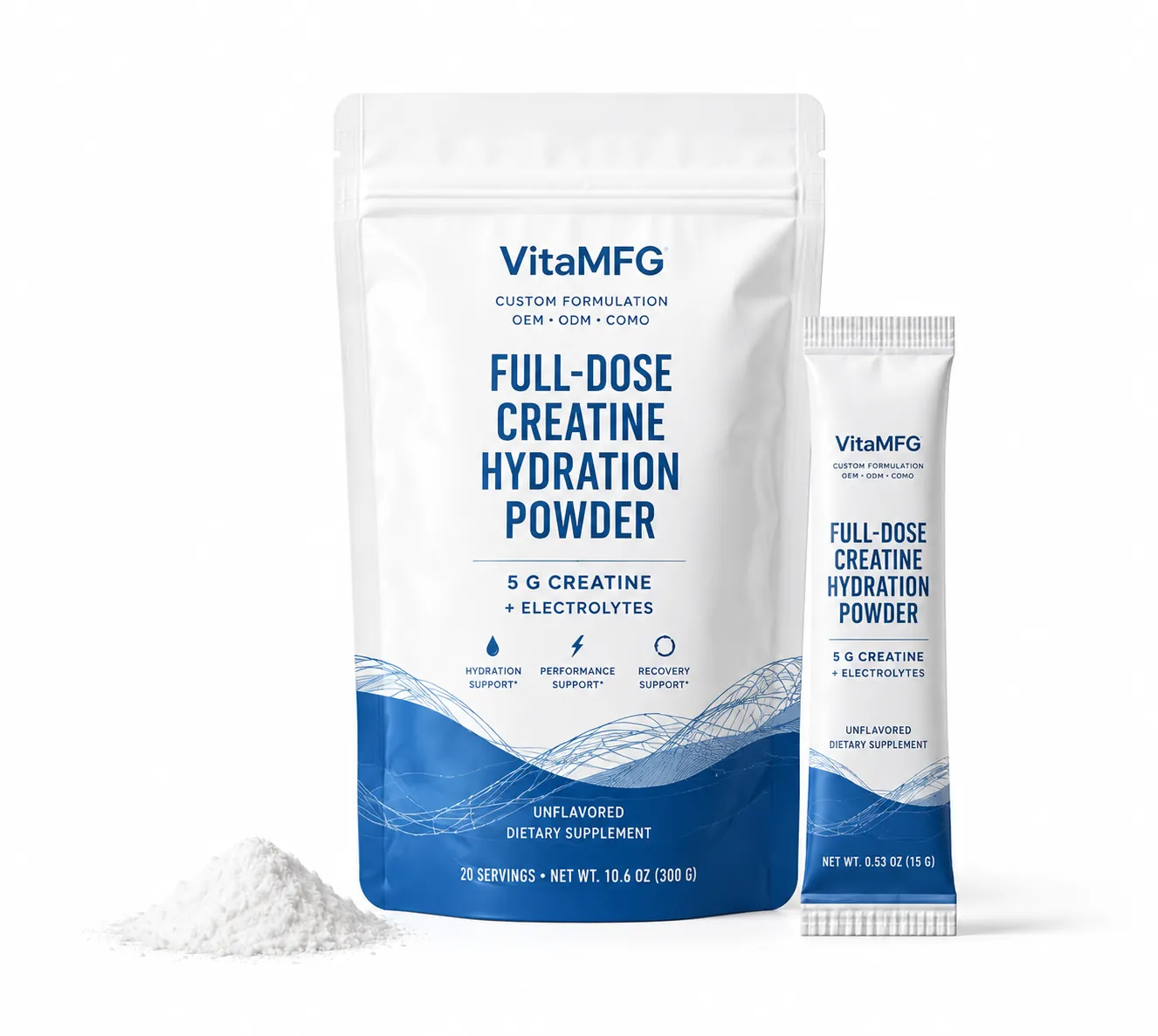 Full-Dose Creatine Hydration Powder
