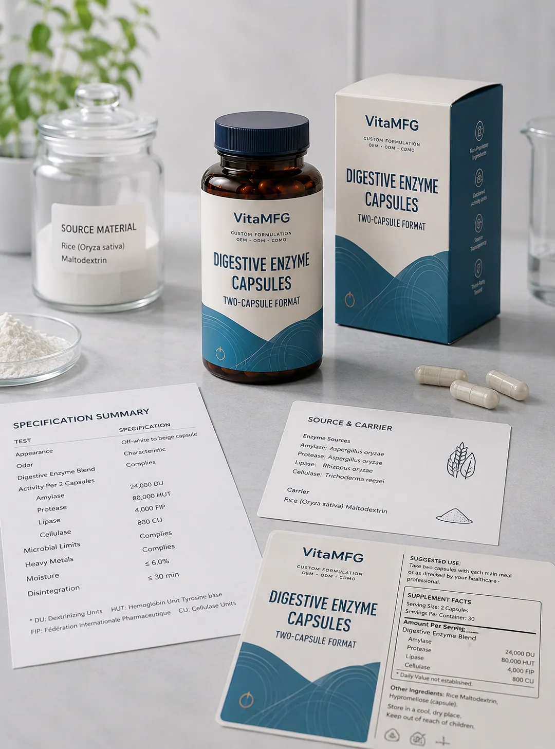 Transparency-Led Supplement Lines