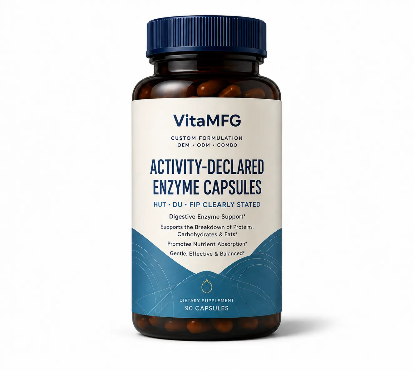 Activity-Declared Enzyme Capsules