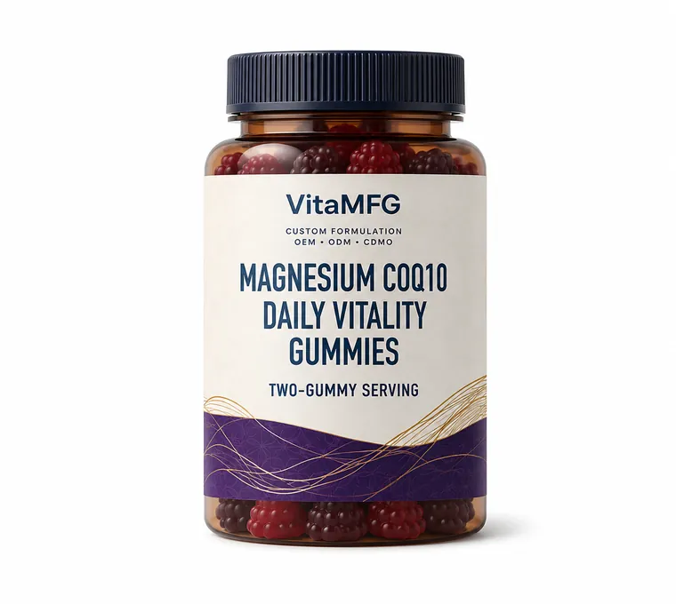 Magnesium CoQ10 Daily Vitality Gummies