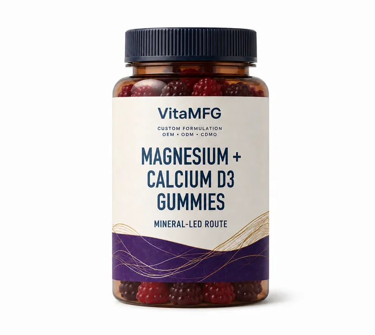 Magnesium + Calcium D3 Gummies