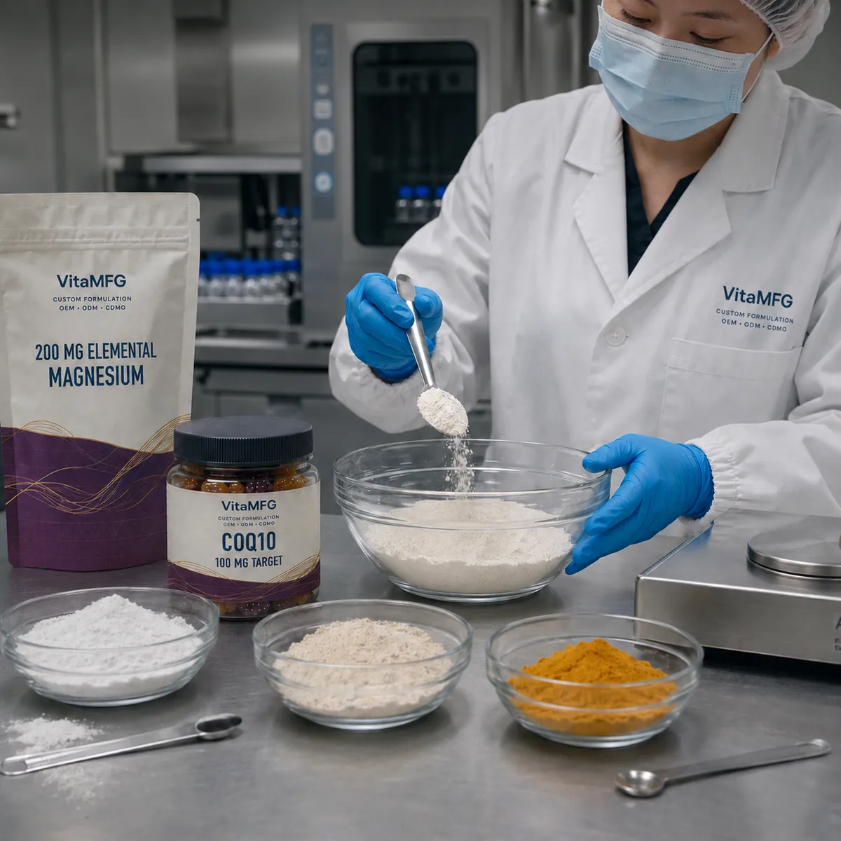 Extend M100 with a Controlled Multi-Powder System