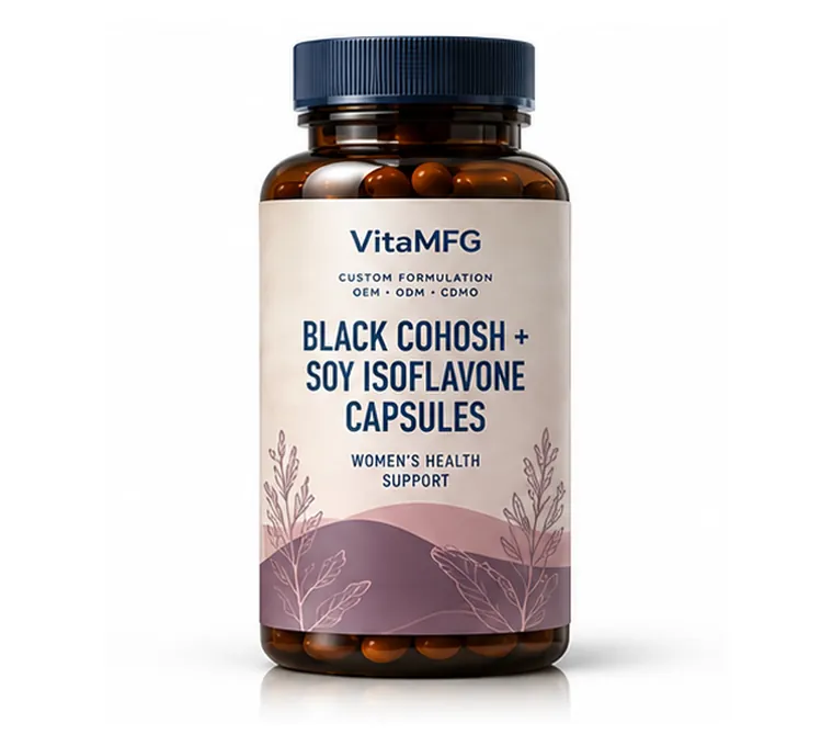 Black Cohosh + Soy Isoflavone Capsules