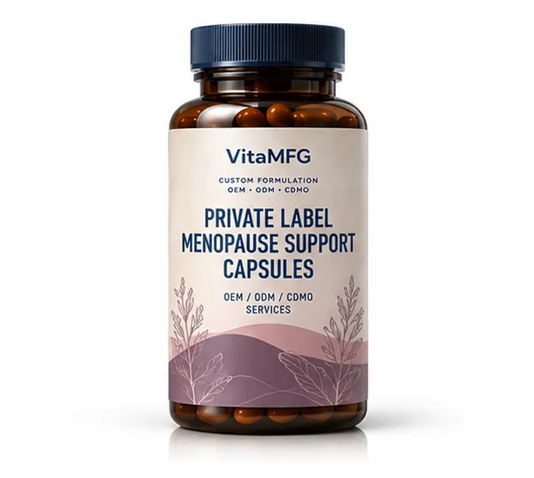 Private Label Menopause Support Capsules