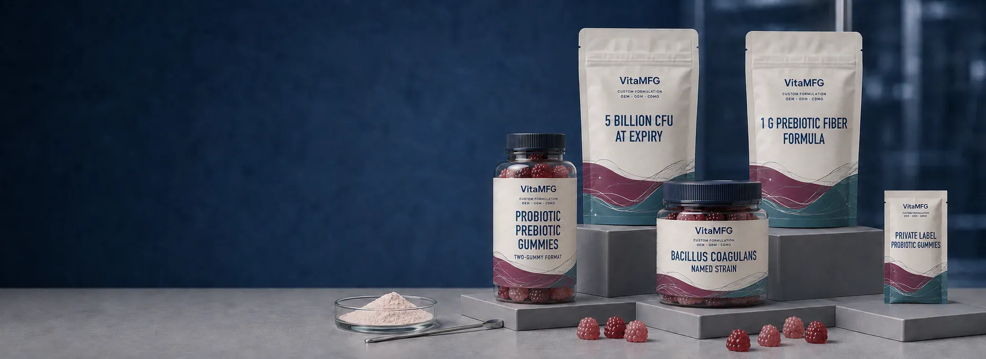Probiotic Prebiotic Gummies