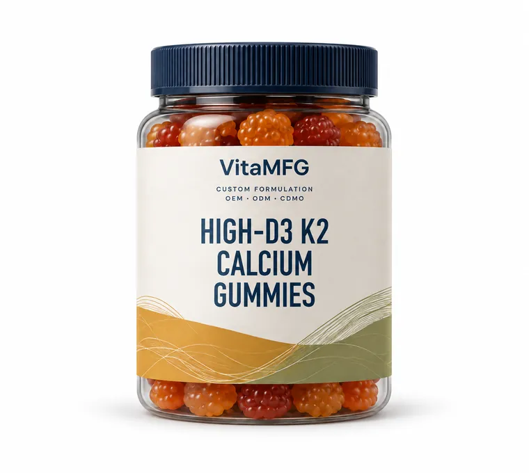 High-D3 K2 Calcium Gummies
