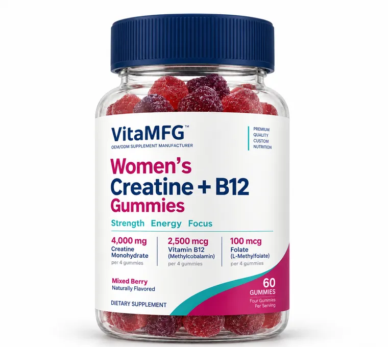 Women's Creatine + B12 Gummies
