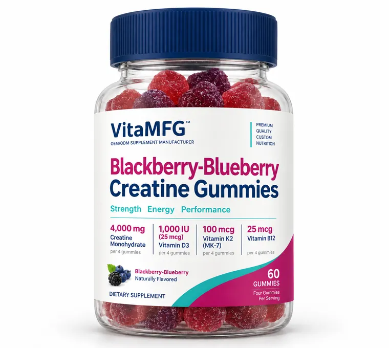 Blackberry-Blueberry Creatine Gummies